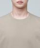 MUSINSA STANDARD Layered Crew Neck Long Sleeve T-Shirt_Long Length [Dusty Beige]