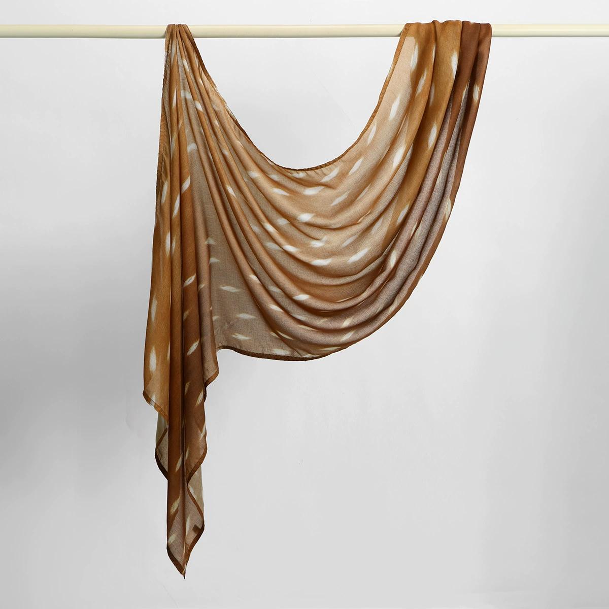 Новый печатный вискозный хиджаб-шарф для мусульманки, хиджабы Малайзии, длинные накидки, платок, исламский тюрбан, головной платок, Рамадан 70X180CM