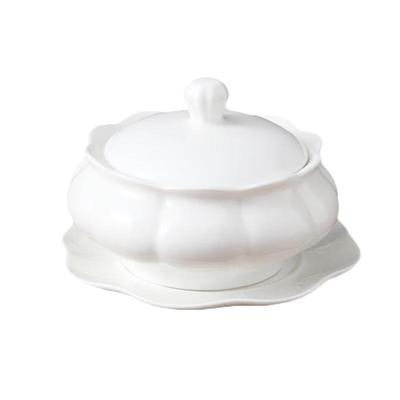 Set Tureen da Zuppa e Vasetti da Dessert in Ceramica Homeglen