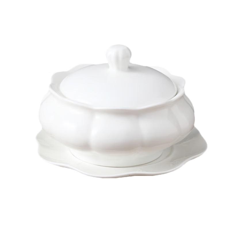 Керамическая пароварка-супница Homeglen и набор десертных горшочков