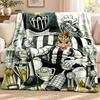 Clube Atletico Mineiro blanket Flannel Blanket Soft Cozy Plush Throw for Sofa Bed Lightweight Home Decoration Outdoor camping