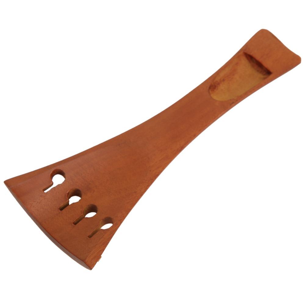Wooden Color Violin Tuning Pegs Jujube Wood Violin Endpin Set Violin Chin Rest Violin Replacement