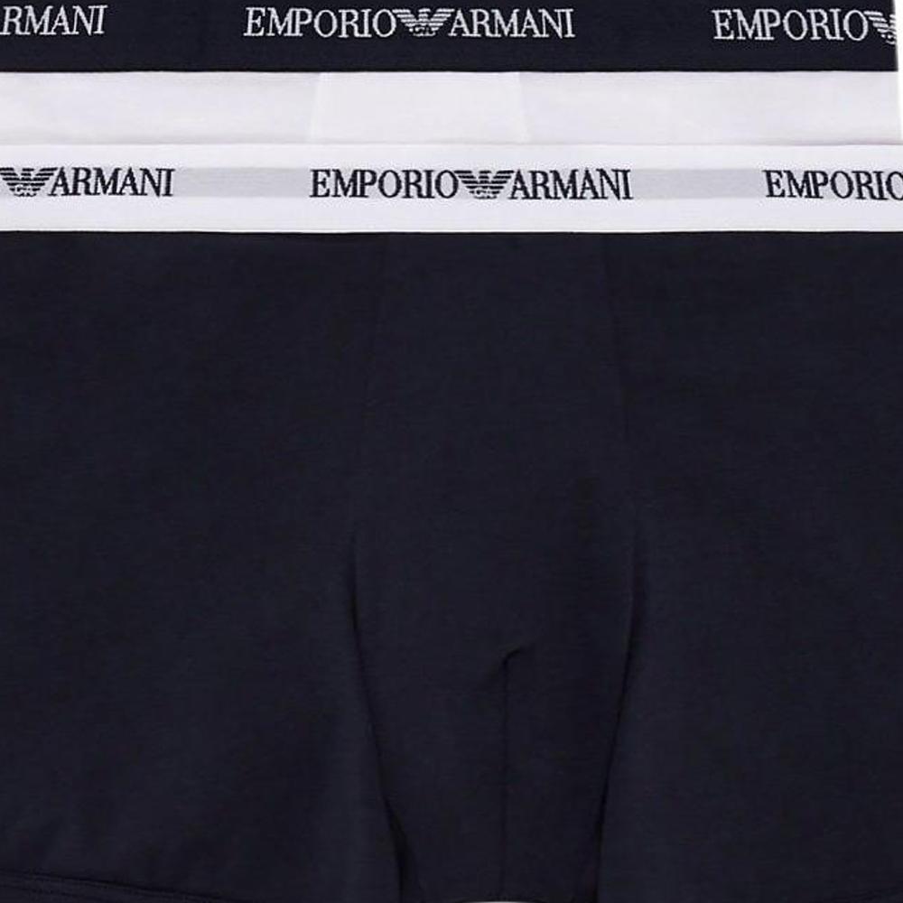 Emporio Armani Letter Core Logo Boxer Shorts 2-Pack Men underwear 111268-CC717-10410