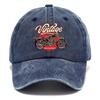 Classic Vintage MotorcycleThemed Baseball Cap Breathable Fishing Dad Hat Available In Multiple Colors Adjustable Suitable