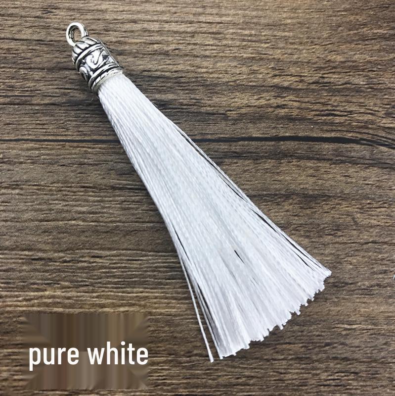 6CM Metal Cap Tassel Pendant for DIY Jewelry, Bag, Earrings & Clothing Accessories