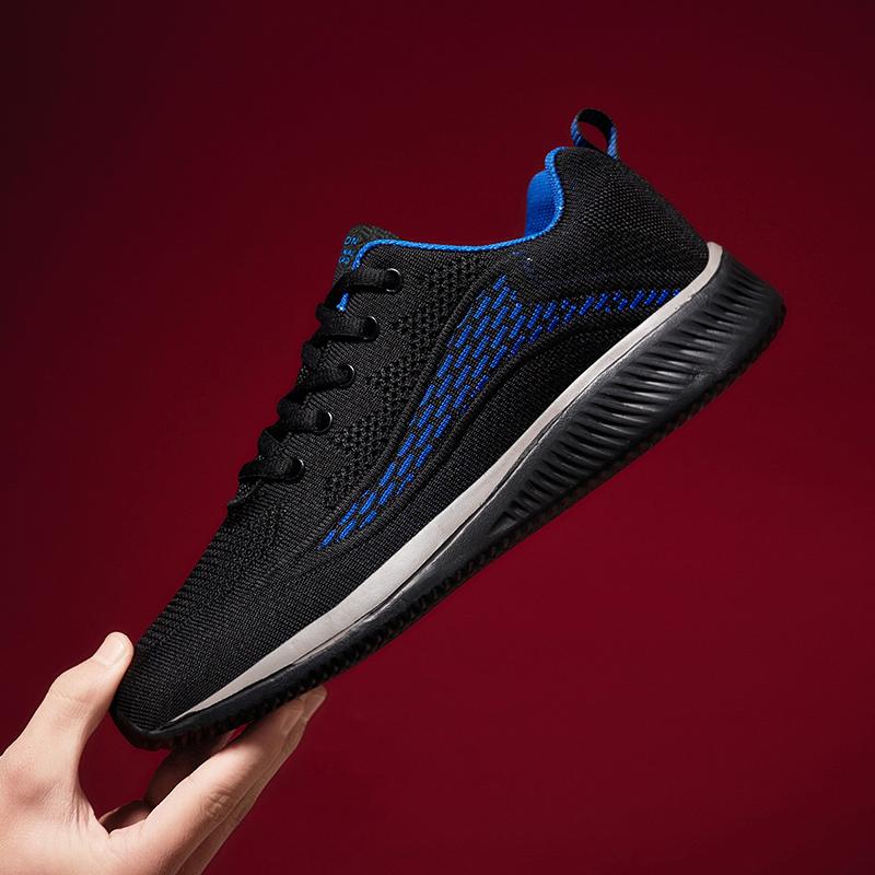 

Мужская обувь с бесплатной доставкой, лето 2025, повседневные кроссовки, сетчатые модные мужские туфли на плоской подошве, прогулочная обувь, легкая дышащая спортивная обувь 41