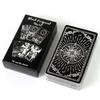 Tarocchi Rider e Bianco e Nero 78 Carte Tarocchi per Principianti Sistema Rider-waite Tarot Formato Tascabile