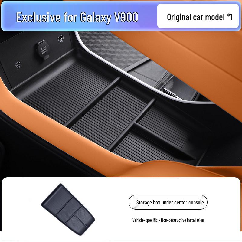 Compatible with Geely Galaxy V900: Car Console Storage Box Decorative Accessories & Armrest Storage.