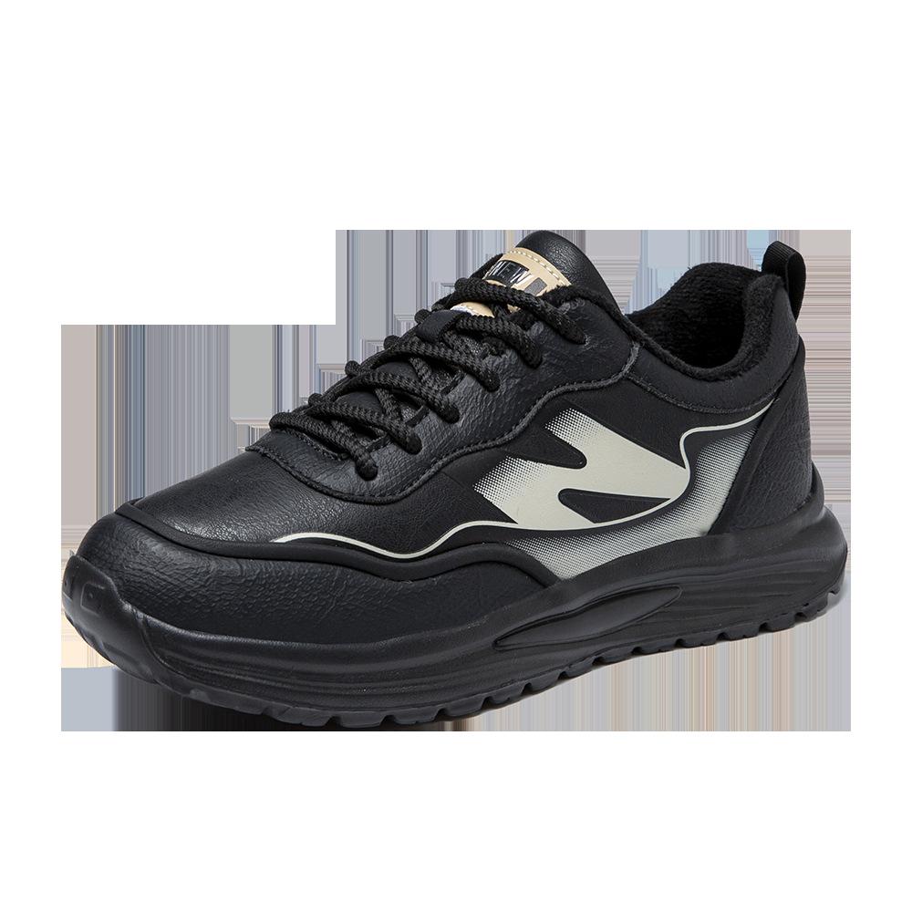 

Новые зимние мужские спортивные хлопковые туфли, холодная липкая мягкая подошва, легкое увеличение высоты, износостойкие, огнеупорные и грязеотталкивающие бархатные хлопковые туфли, 45