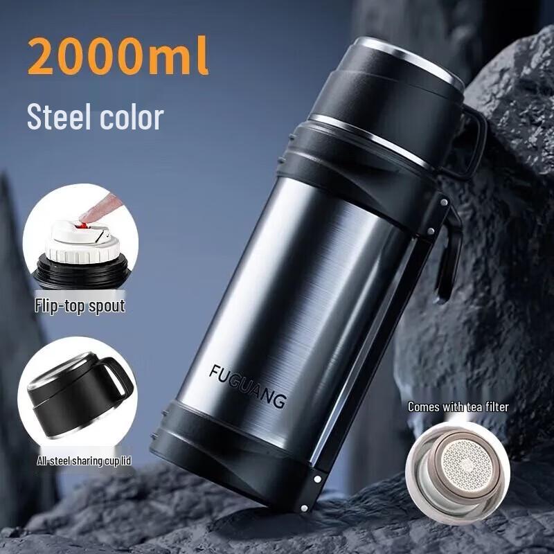 FUGUANG Large Capacity Outdoor Insulated Water Bottle
