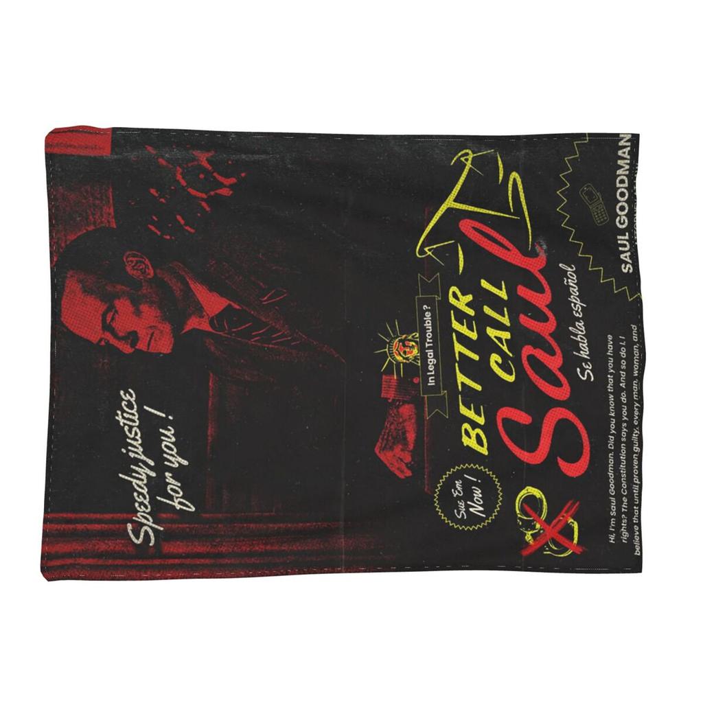 Better Call Saul Goodman TV Movie Blanket Soft Warm Flannel Throw Blanket Plush for Bed Living Room Picnic Travel Home Sofa