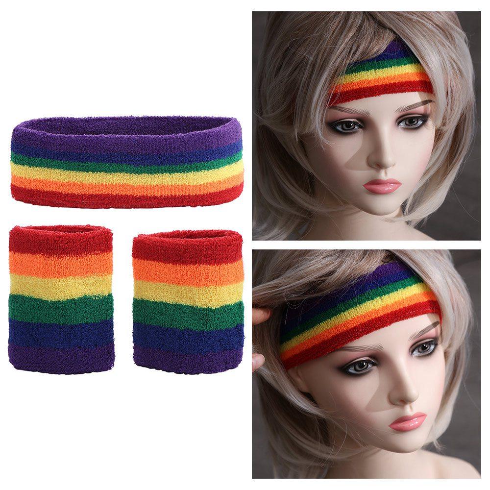 Elastic Athletic Sweat Bands Polyester Sport Wristband Yoga Wrist Wrap  Wrist Protector