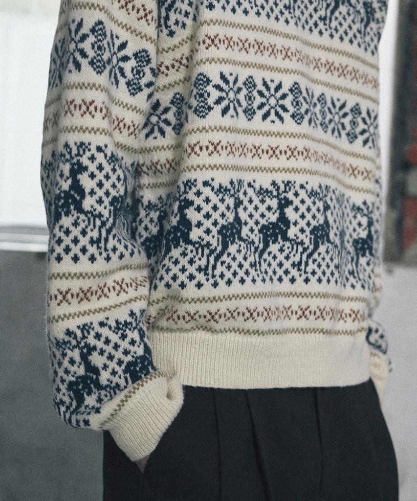 GLW Classic Nordic Knit Cream