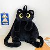 Kawaii Katt Plysjleke Ryggsekk Søt Stor Kapasitet Kosedyr Vesker Tegneserie Plysj Katt Ryggsekk Barn Bursdagsgaver