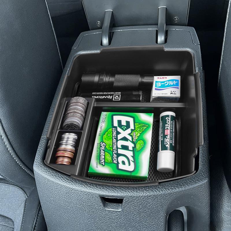 Organisateur de console centrale SixthSmoy pour Kia Seltos Accessoires de voiture 2024, Boîte de rangement pour accoudoir