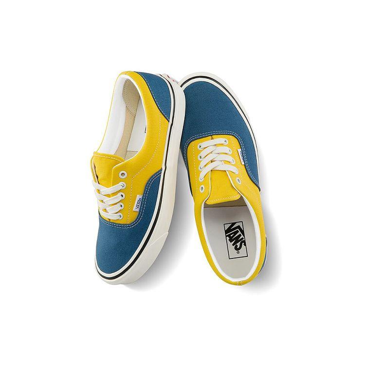Vans Era 95 Dx Low Top Skate Shoes Unisex Sneakers Blue Yellow VN0A2RR11V6