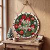 DIY Christmas Diamond Painting Set Pearl Beads Diamond Painting Pendant  for Adults