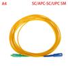 Apc Upc Upc Upc Optical Fiber Patch Cord Cable Simplex Ftth Sm Single-Mode 1/2/3/5M Fiber Optic Jumper