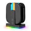 Universal Charging Station Base For NS2 Controllers Featuring 9 Dynamic Lighting Option And Multiple Protective Design