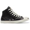 Converse Jack Purcell Lp Slip Resistant Shock Absorbing High Top Skate Shoes Unisex Sneakers Black White 171220C