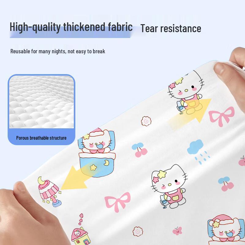 KT Cat Disposable Train Sleeper Bedding Set