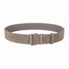 Fashion 4.5cm widened deerskin nubuck women's belt with silver square pin buckle for coat decoration designer
