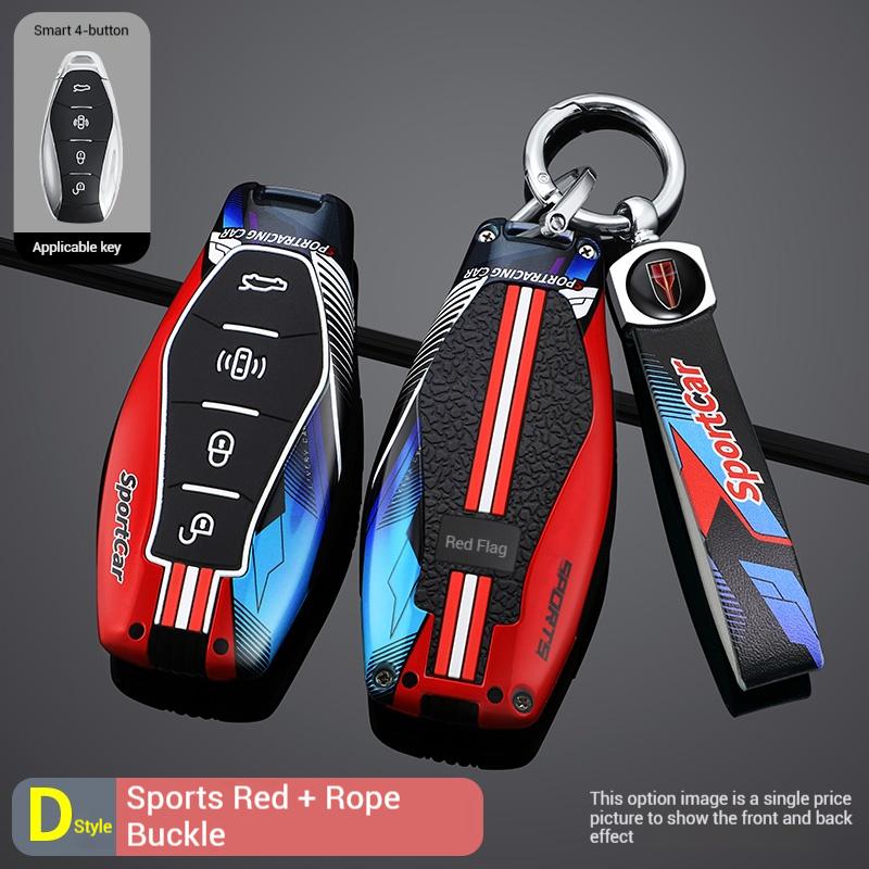 

Zinc Alloy For Hongqi HS5 H5 H9 HS7 H7 L5 HS3 L9 2023 2024 2025 Classic Protection Car Key Case Cover Key Shell Car Accessories