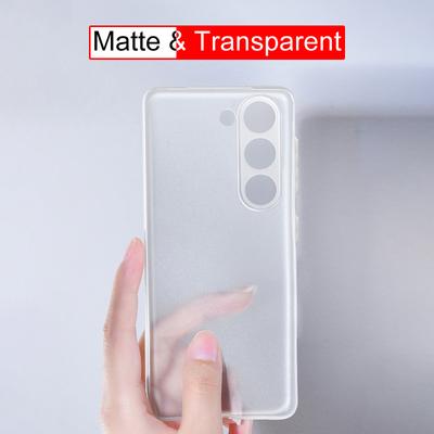 Ultra tenký matný silikonový měkký obal pro Samsung Galaxy S23 S22 S21 Plus Ultra Note 20 A53 A73 A33 A23 A13 A03 Matný zadní kryt