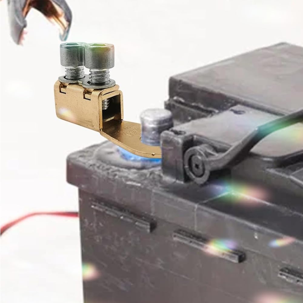 Battery Terminal Connector, Set of 2, Car Battery Connector, Wear