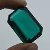 110.30 Carat Emerald Cut Green Moldavite Loose Gemstone Pendant Stone