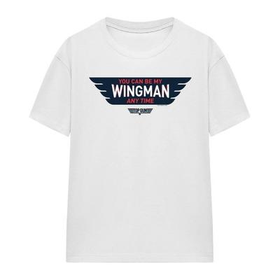 Top Gun Unisex Adult Wingman Anytime T-Shirt