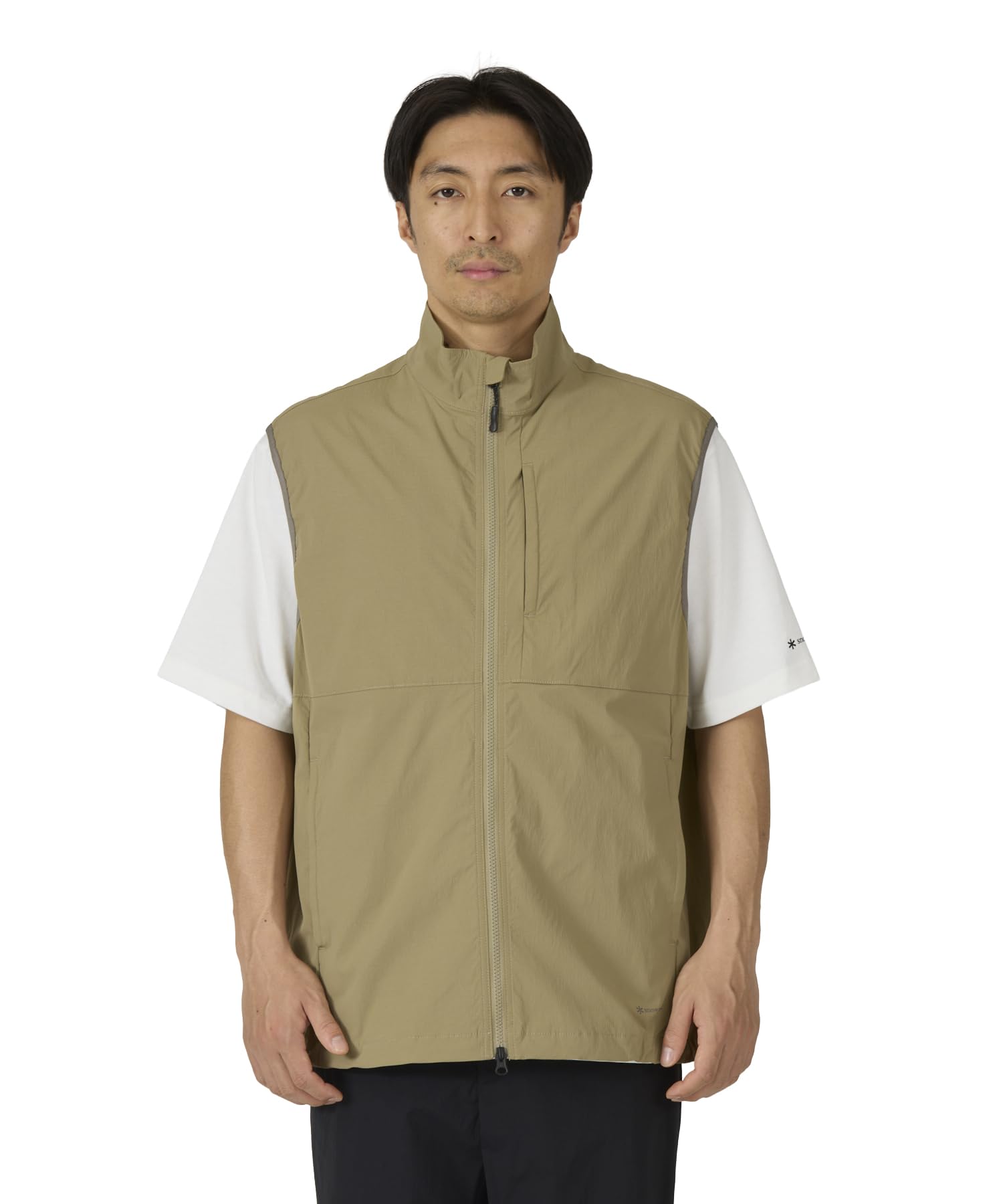 Snow Peak New Standard Utility Vest and GREIGE M NSD-JK-25AU003, Men s Women s,