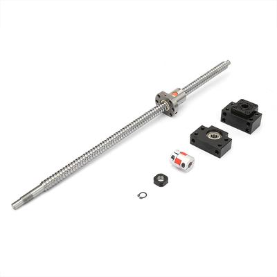 500mm Bilyalı Vida + Somun BKBF12 Destek Yuvası 6.35*10mm Bağlantı Seti