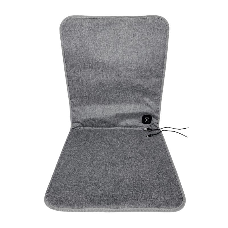 4 Zone Uniform Heating Seat Cushions USB for Comfortable Warmth in Back Waist and Legs During Outdoor Use
