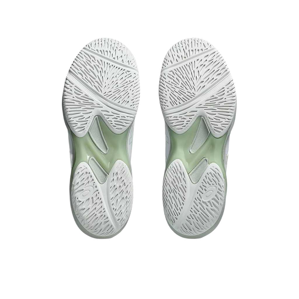 Asics Solution Swift FF 2 Comfortable Versatile Fashionable Trendy Durable Low-Top Tennis Shoes Women sneaker White Green 1042A265-103