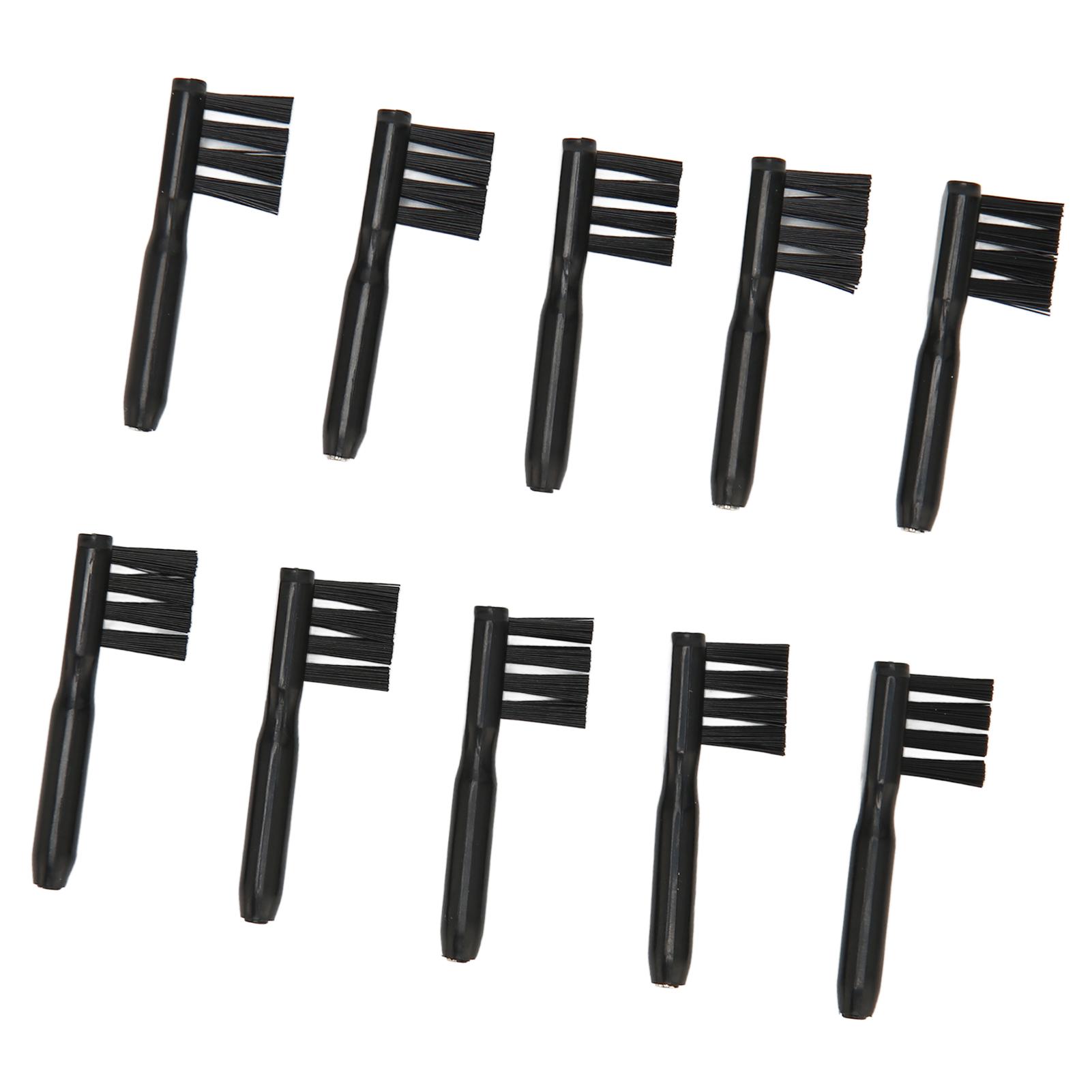 10pcs Magnet Sound Aid Cleaning Brushes 4 Hole Debris Removal Sound Aid Cleaning Tools Kit