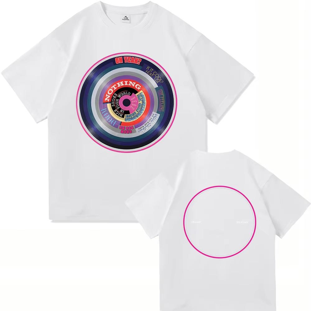 SteveLacy Oh Yeah Tour 2026 T Shirt Men Women Gothic High Street Oversized T-shirt Y2K Harajuku Punk Gothic Round T-shirt