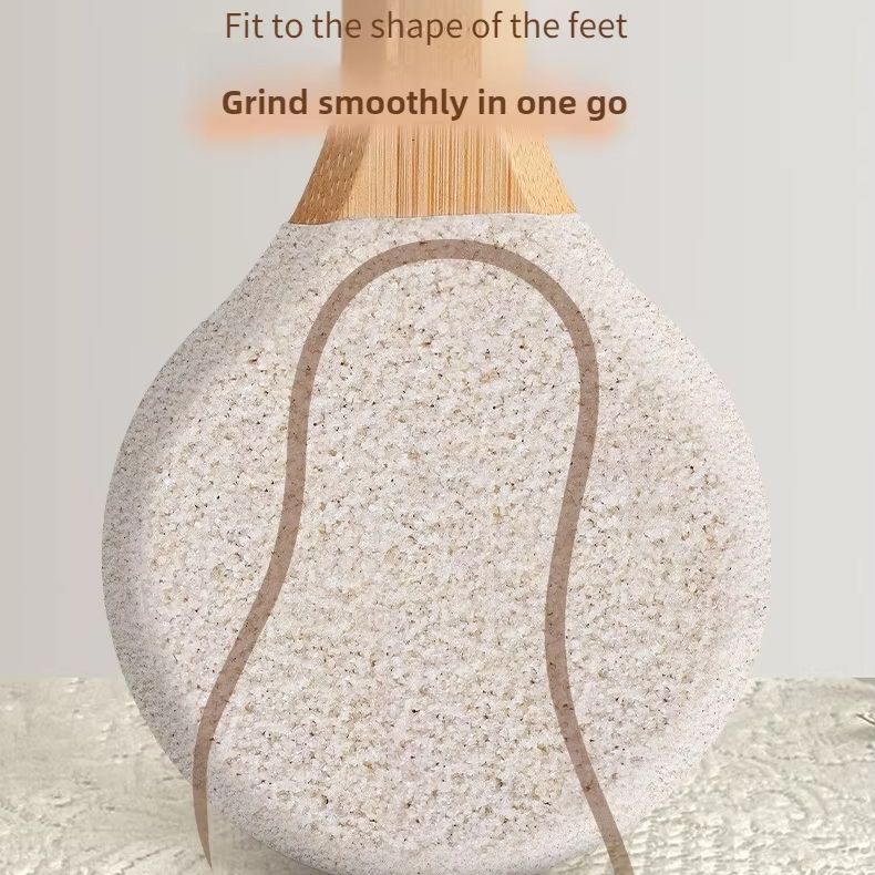 Xiaomi Bamboo Charcoal Fiber Foot File for Removing Dead Skin And On Heels And Soles Multi-angle Foot File Double Sided Callus Remover