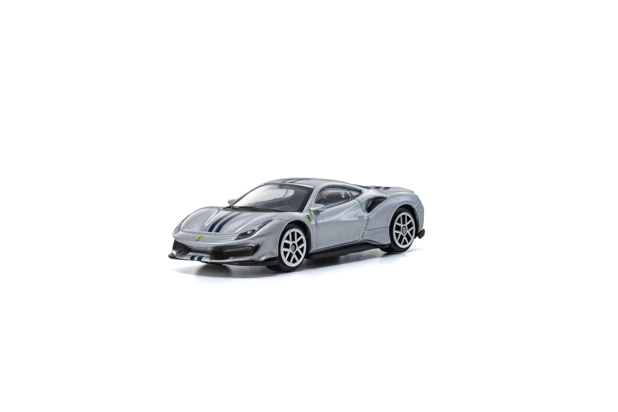 

Kyosho Egg Bburago Ferrari 488 Pista BUR64006 1/64 срібний