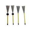 Percussion Accessories: Box Drumsticks & Retractable Steel Wire Brushes for Drum Kits
