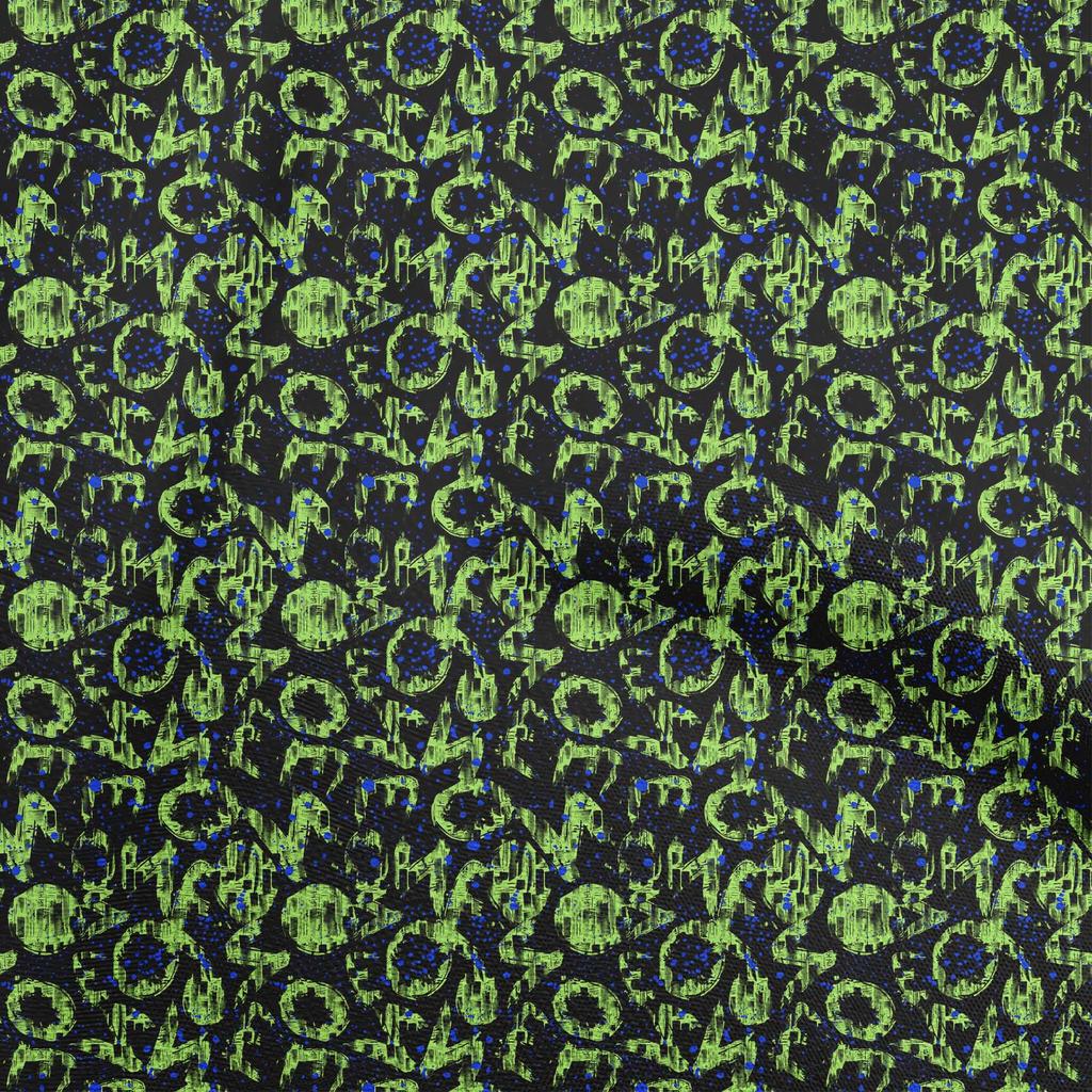 oneOone Cotton Flex Indigo Blue Fabric Abstracts Sewing Fabric By The Yard Printed Diy Clothing Sewing Supplies 40 Inch