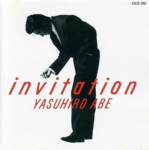

CD YASUHIRO ABE - Invitation CA321351 Japan Japanese Pop/Rock Used