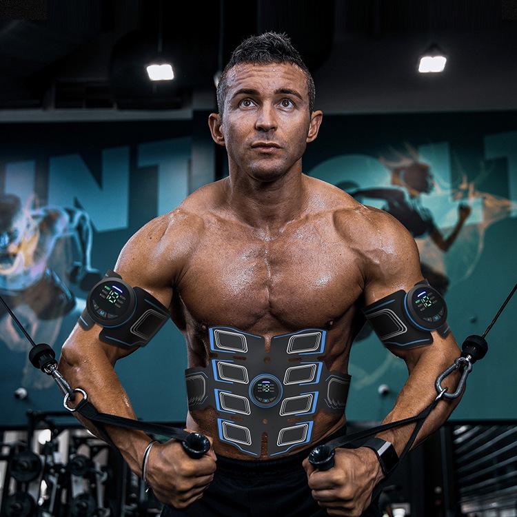 EMS pás na stimuláciu brušných svalov: Domáce fitness vybavenie na tréning brucha