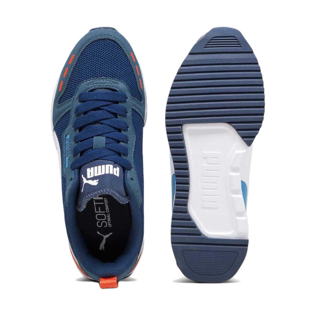 Puma R78 Comfortable Classic Simple Versatile Daily American Retro Fashion Trend Campus Low-Top Kids Casual Shoes Kids Casual Shoes Blue 373616-39