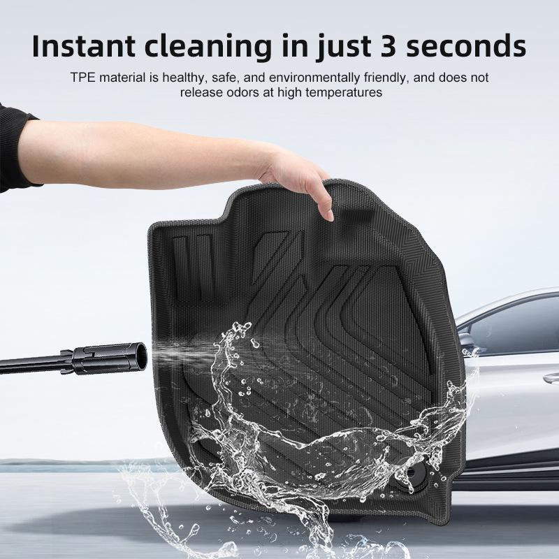 TPE Floor Mats & Trunk Liner for 21-24 Honda Fit/City Hatchback
