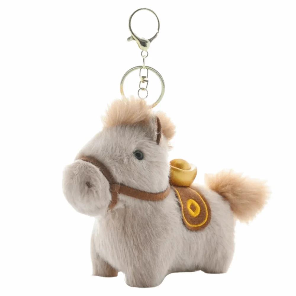 Bag Pendant Fashion Pluff Bunny Keychain Fluffy Cute Play Dead Rabbit Doll Smooth Lovely Rabbit Fur Keychain Women