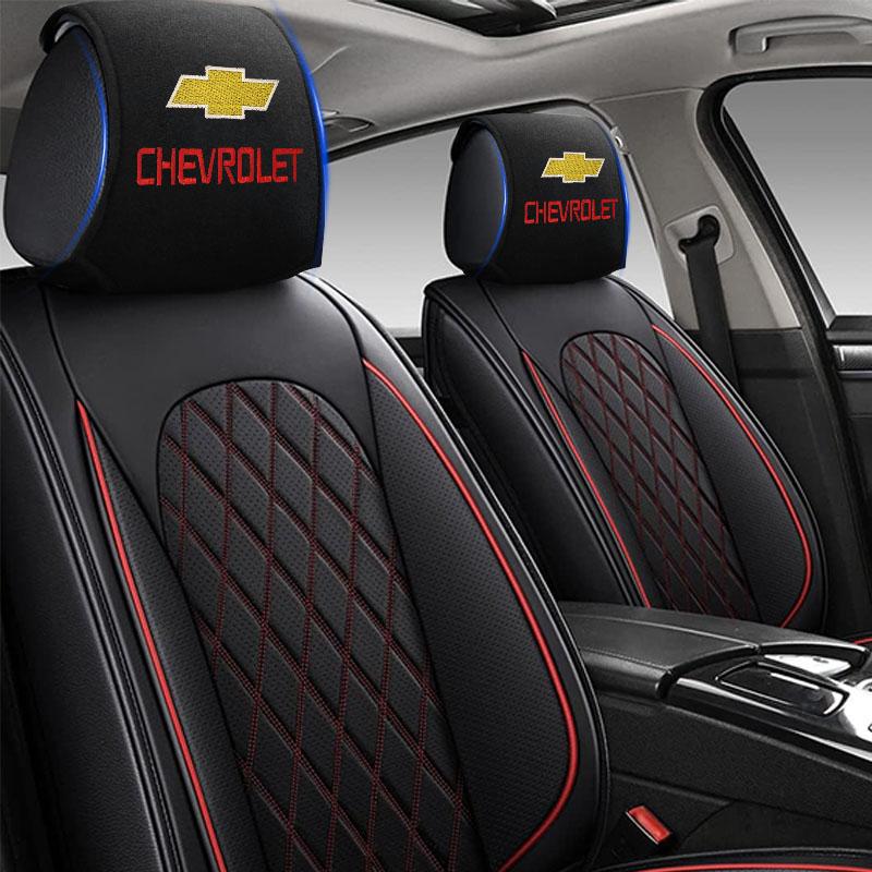 1/2Pc Car Set Car Head Neck Rest Pillow Headrest Pillow Pad for Chevrolet Cruze Malibu Sail Trax AVEO Lova Spark Captiva Equinox
