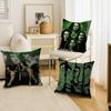 Band T-Type O N-Negative Pillowcase Toon Gift Cushion Cover Bedroom Home Sofa Chair Seat Decor Pillow Case