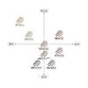 Cezanne Super Fine Core Eyebrow 07 Mauve Brown 0.02g 0.9mm eyebrow that can be drawn down to the end of each eyebrow