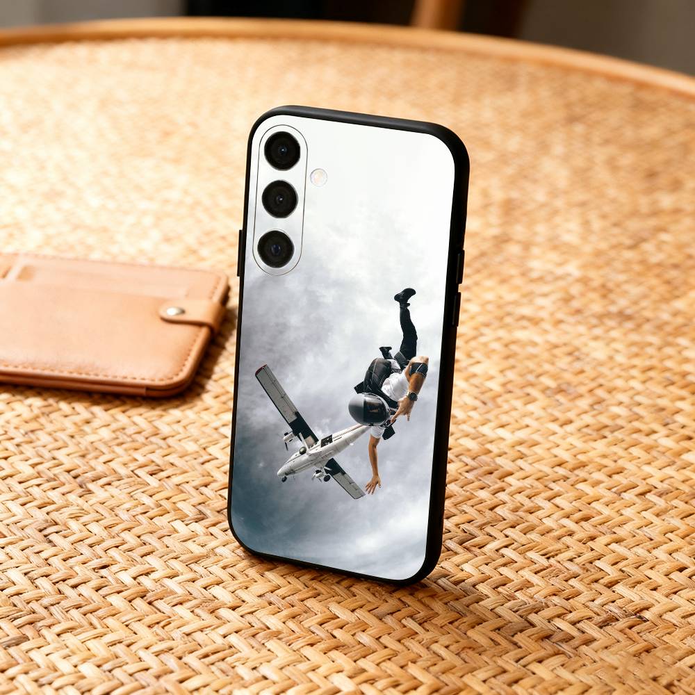 W-Wingsuit F-Freedom  Phone Case For Samsung  A73,72,71,53,52,51,22,91,80, Soft Black Cover